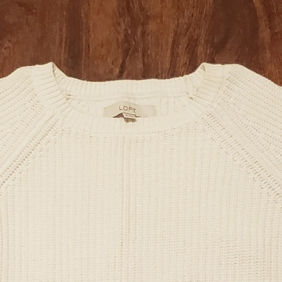 Cold Shoulder Cable Sweater - Picture 4 of 4